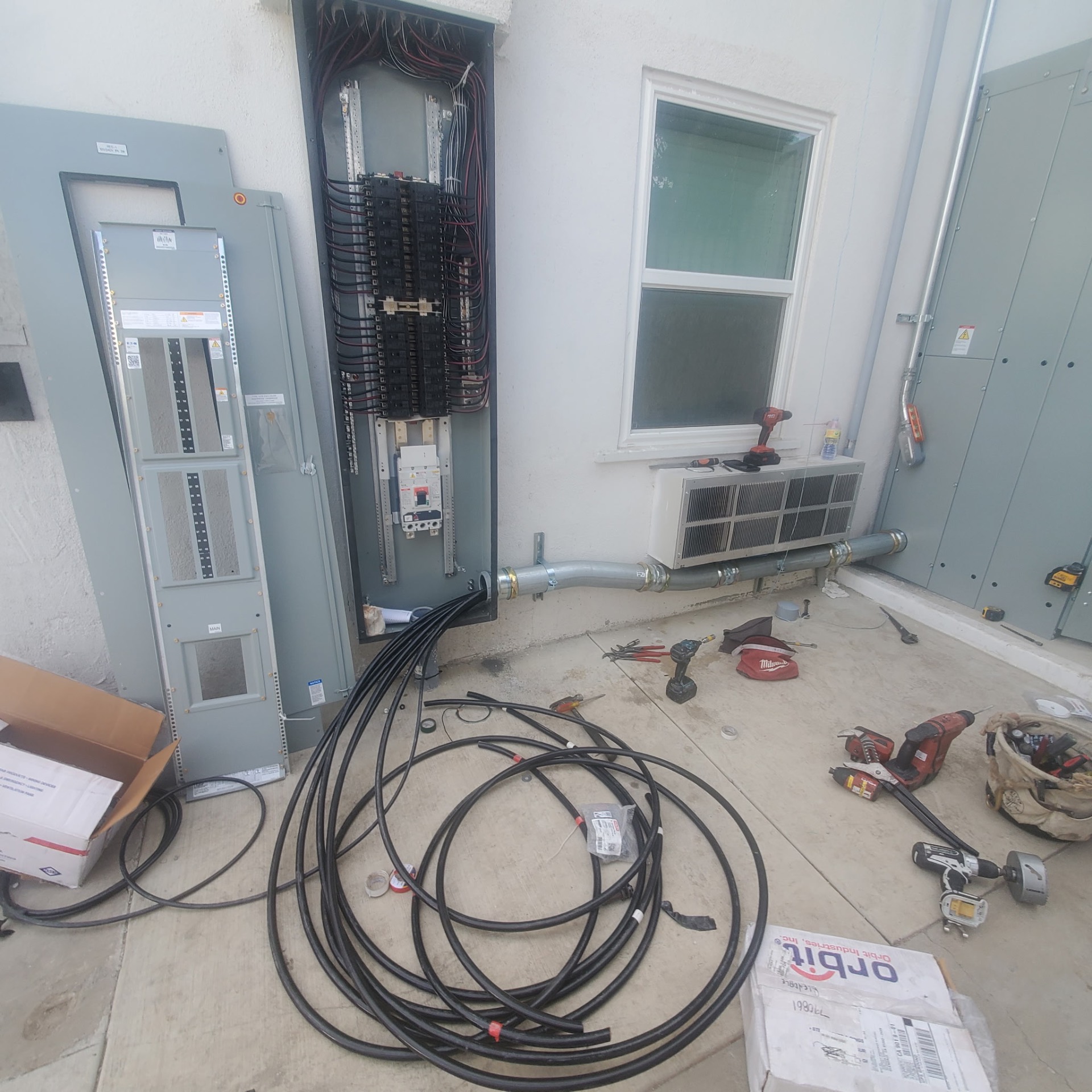 Panel & Feeder Installation